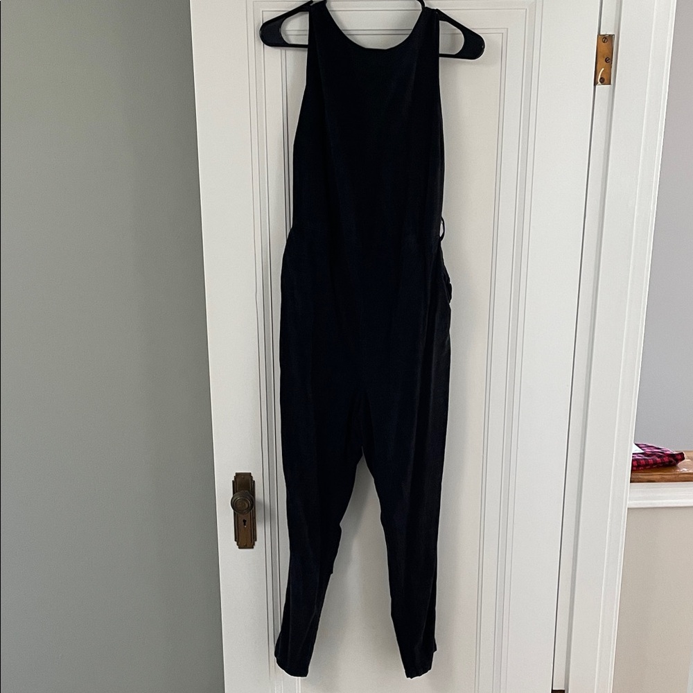 Marine Layer Linen tie back jumpsuit